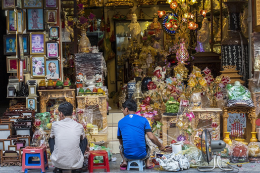 Vietnam - Straatbeeld in Hanoi
