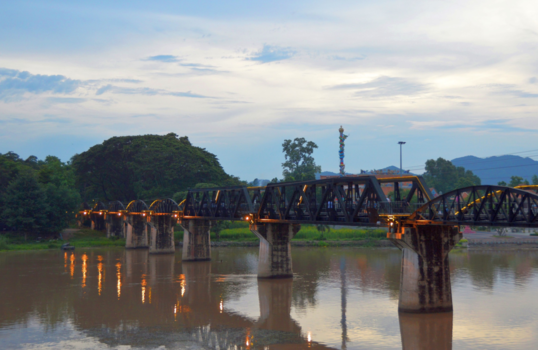 Thailand - Bridge over the river Kwai