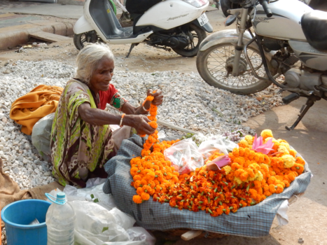 India - bloemen