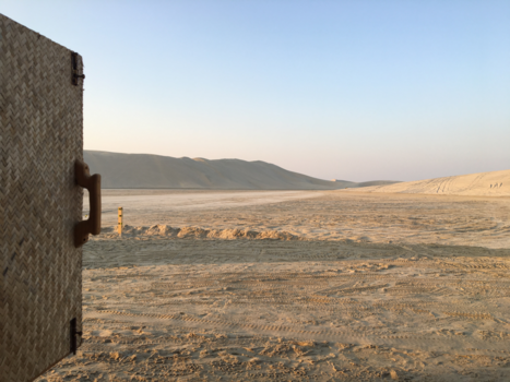 Qatar - Woestijnzicht.....Qatar