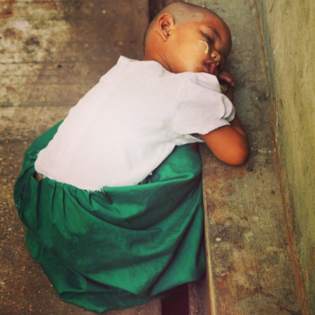 Myanmar - Sleeping beauty