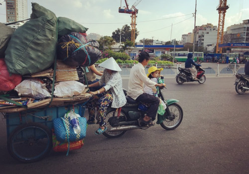 Rondreis Vietnam in vier weken - Scooter manieren in Ho Chi Min