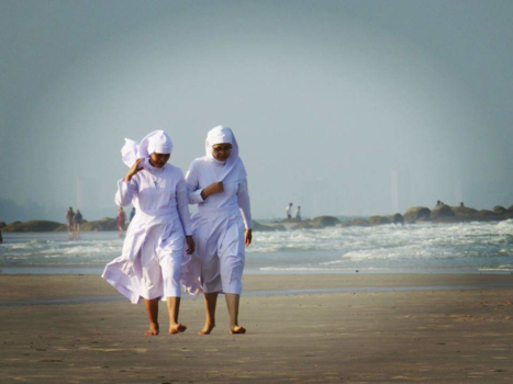 Bangkok - Vrije nonnen tijd