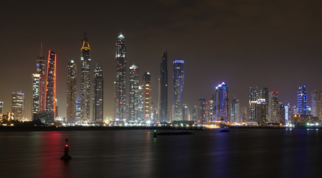 Dubai - Dubai bij nacht!