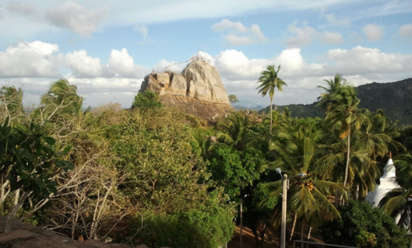 Sri Lanka - uitzicht op Anuradhapura
