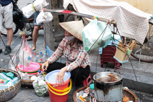 Rondreis Vietnam in vier weken - straat markt