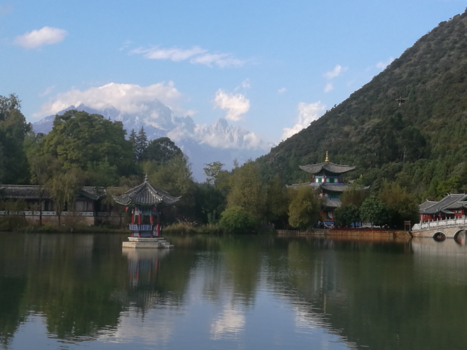 China - Lijiang, snow dragon mountain