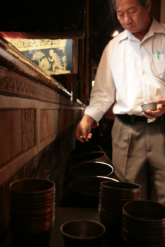 Bangkok - What Po - Bangkok - Muntjes voor goed geluk