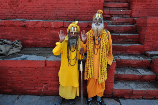 Nepal - Sadu people. Kathmandu Nepal.