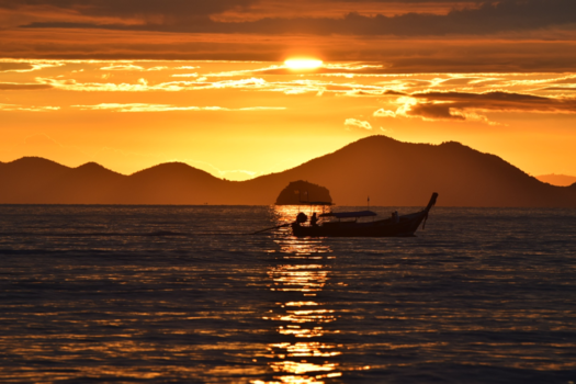 Thailand - Zonsondergang Ao nang