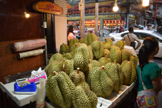 Thailand - Durrian vruchten in China town