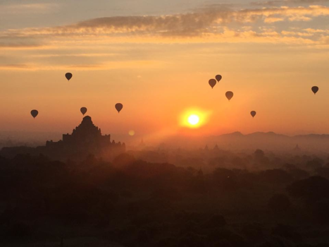 Bagan - most magical moment - Bagan Myanmar