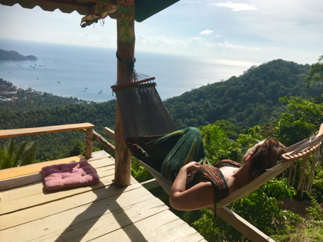 Koh Tao - Hammock and amazing view