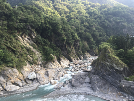 Taroko National Park - Taroko park voet van de berg