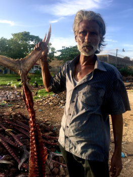 Sri Lanka - Fisherman who lost part of his family in the 2004 tsunami
