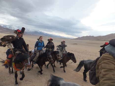 Mongolië - riding with the eaglehunters