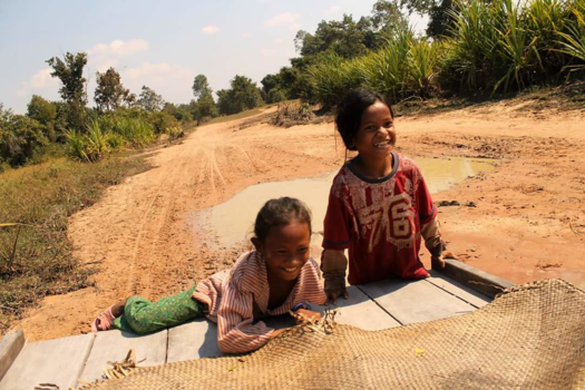 Cambodja - Stiekem meeliften