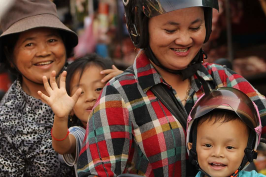 Cambodja - Met z'n allen!