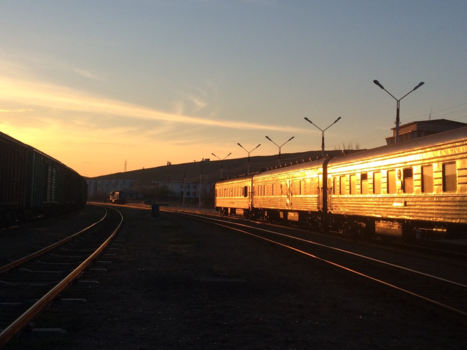 Mongolië - Grens Rusland-Mongolië