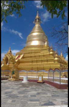 Myanmar - Golden pagoda