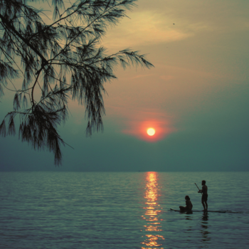 Koh Tao - Ondergaande zon