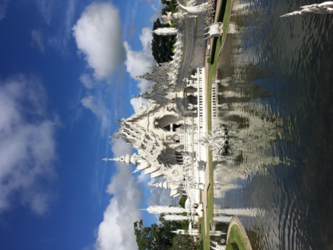 Rondreis Thailand in twee weken - White tempel Chiang Rai