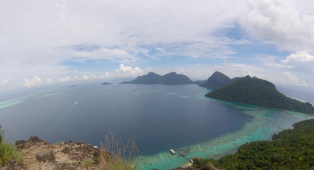 Rondreis door Maleisisch Borneo - Bohey Dulang Sabah Borneo = Paradise!