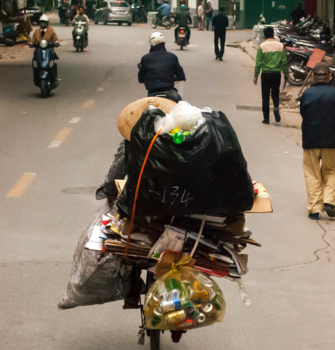 Rondreis Vietnam in twee weken - fietsverkeer in vietnam