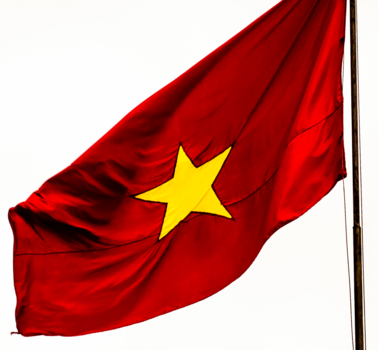 Rondreis Vietnam in twee weken - vlag vietnam
