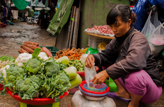 Rondreis Vietnam in twee weken - bezoek aan de markt in Hue
