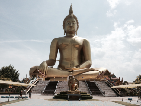 Thailand - 99 meter hoge boeddha