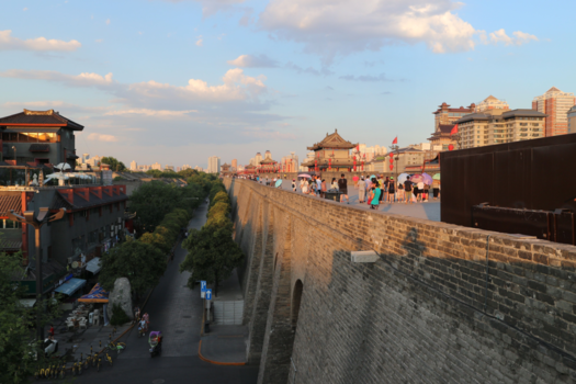 Xi’an - The Old City Wall of Xi'an China