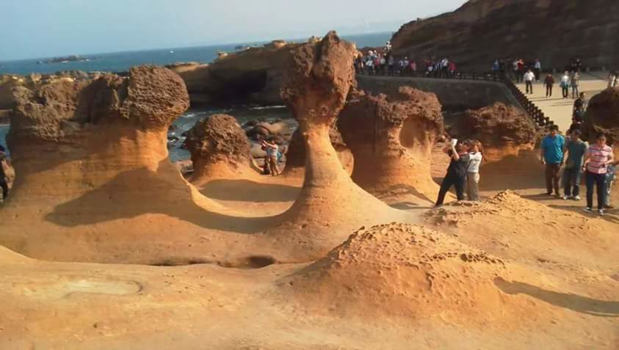 Yehliu Geological Park - Erosie