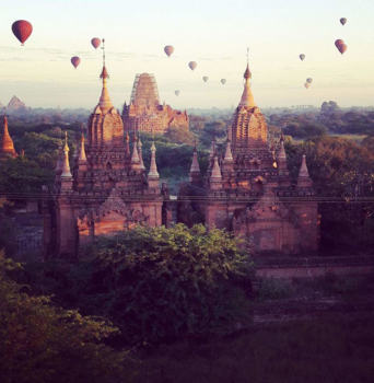 Bagan - Zonsopkomst Bagan
