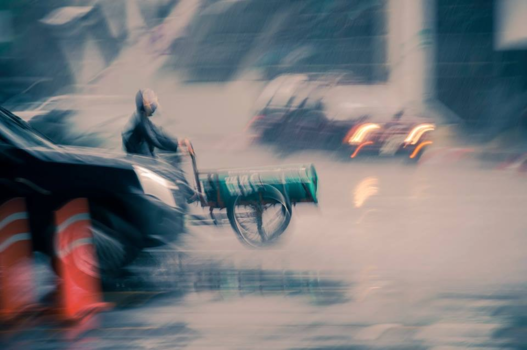 Bangkok - Traffic in the rain
