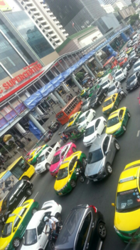 Bangkok - Een eigenwijze Tuktuk