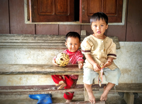 Thailand - Before playing football