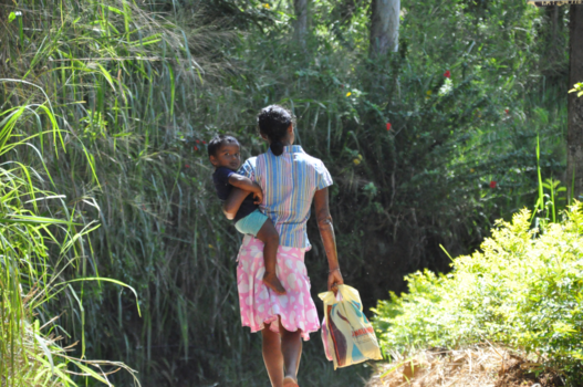Sri Lanka - Walking back home