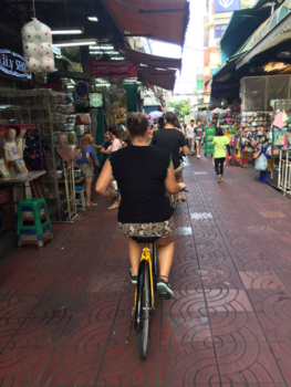 Bangkok - Op de fiets door Bangkok