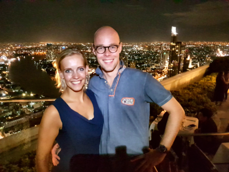 Rondreis Thailand in vier weken - Lebua State Tower rooftop bar