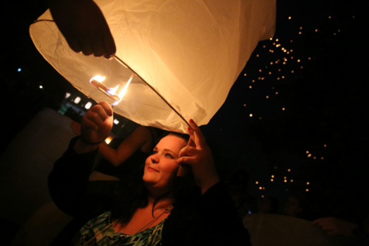 Chiang Mai - Festival van het licht.