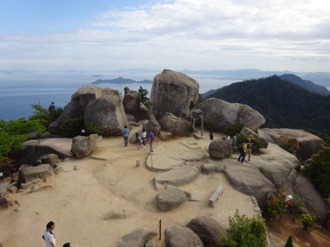 Miyajima - Uitzicht vanaf Mount Misen