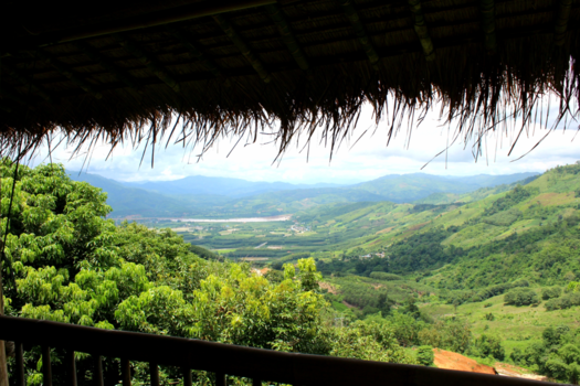 Thailand - Uitzicht Thailand op Laos