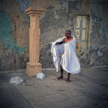 India - after holy bath