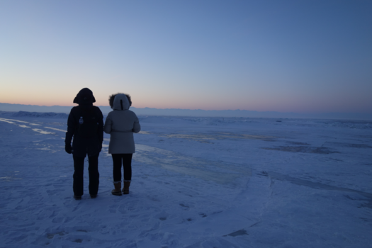Baikalmeer - Sunrise at Lake Baikal