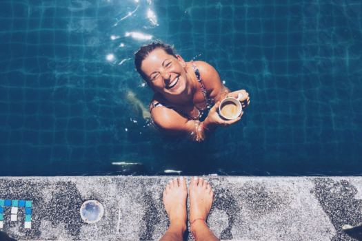 Thailand - Ultiem ochtend geluk in Khanom, Thailand