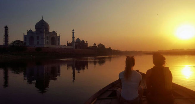 Taj Mahal - Sunset Taj Mahal