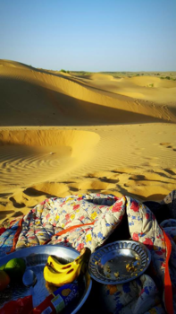 Jaisalmer - Breakfast in bed