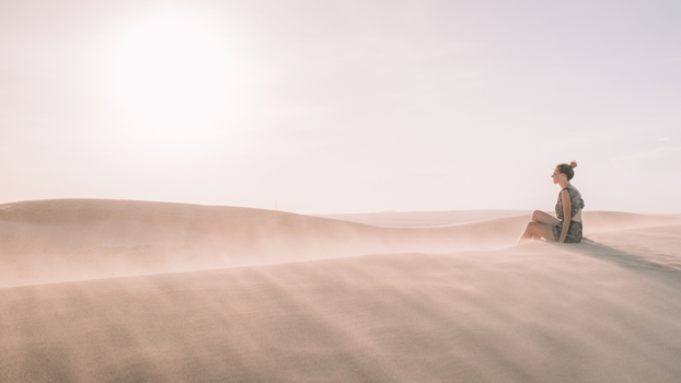 Vietnam - White Sand Dunes Mui Ne Vietnam