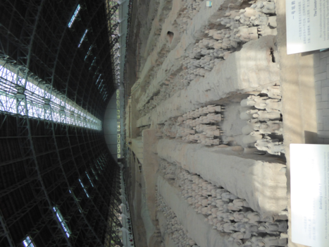 China - Het indrukwekkende terracottaleger in Xi'an.